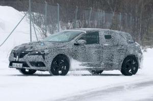 Шпионские снимки Renault Megane 2016 года 