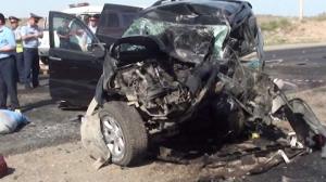 10 человек погибли в результате автокатастрофы под Кызылордой