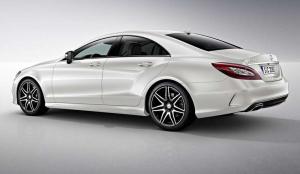 Компания Mercedes-Benz опубликовала первые изображения CLS 2015, оснащенного новой многолучевой светодиодной головной оптико