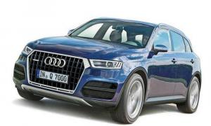 Audi Q7 2015 получит двигатель с электрическим турбонагнетателем