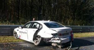 На Нюрбургринге разбилось такси BMW M5