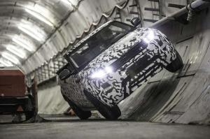 Испытания Range Rover Evoque в тоннелях