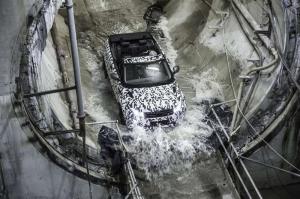 Шпионские снимки Land Rover Range Rover Evoque Convertible 2016 года 