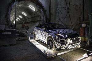 Шпионские снимки Land Rover Range Rover Evoque Convertible 2016 года 