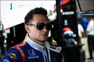 Михаил Алёшин в госпитале после аварии на Auto Club Speedway