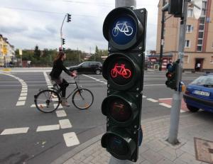 В Москве установят светофоры для велосипедистов