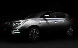 SsangYong опубликовал тизер двух концептуальных кроссоверов