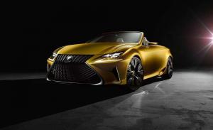 Кабриолет Lexus LF-C2 Concept обзавелся новым тизером