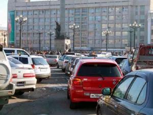 Акция протеста российских автомобилистов