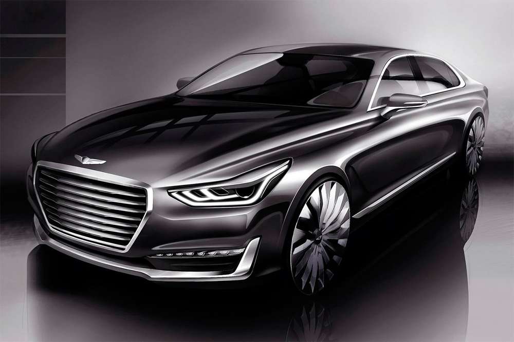 Названа дата премьеры седана Genesis G90
