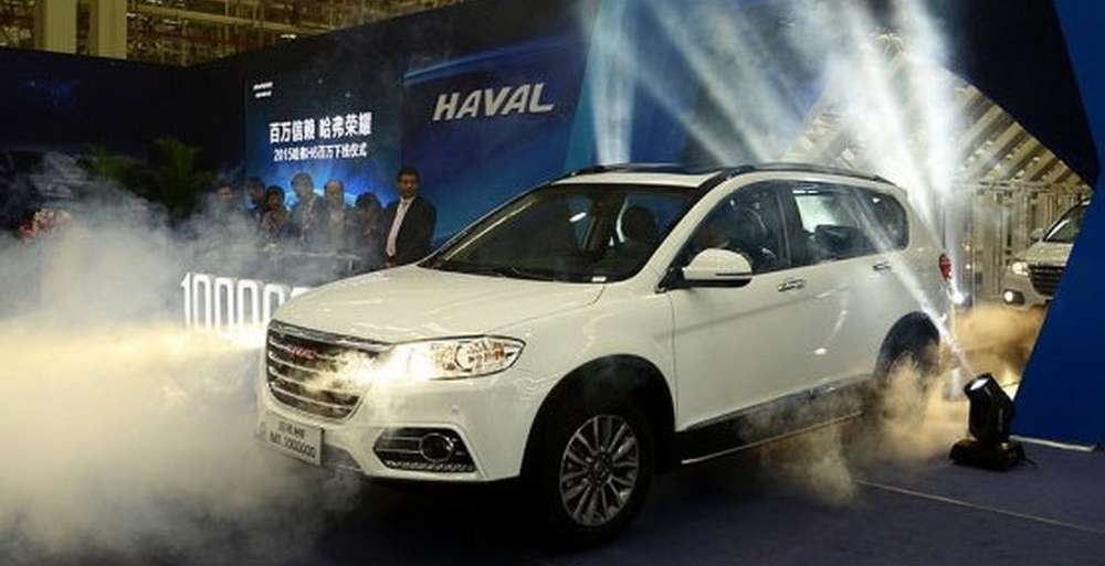 В Китае с конвейера завода сошел 1 000 000-ый Haval H6