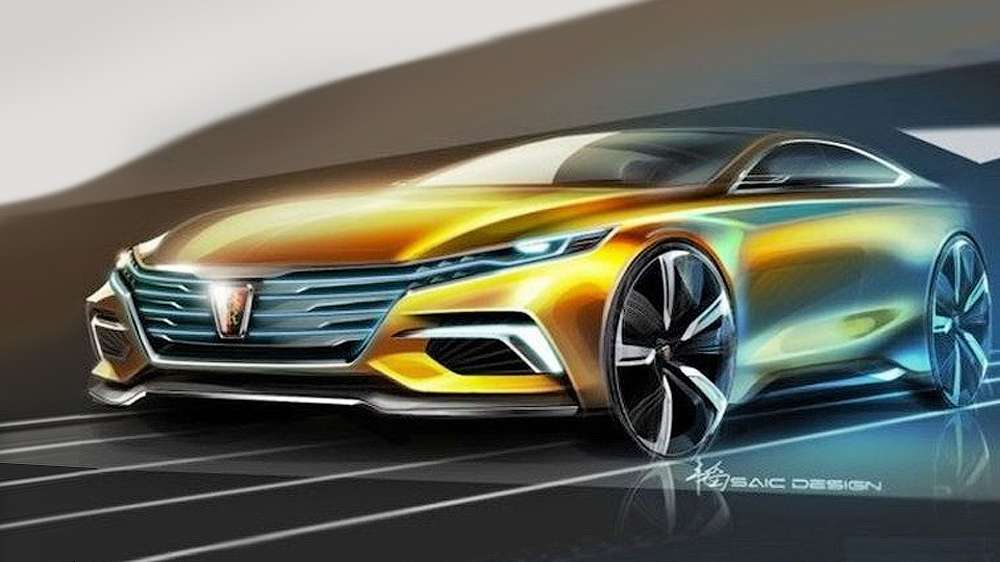 Компания Roewe показала дизайн концептуального спорткупе
