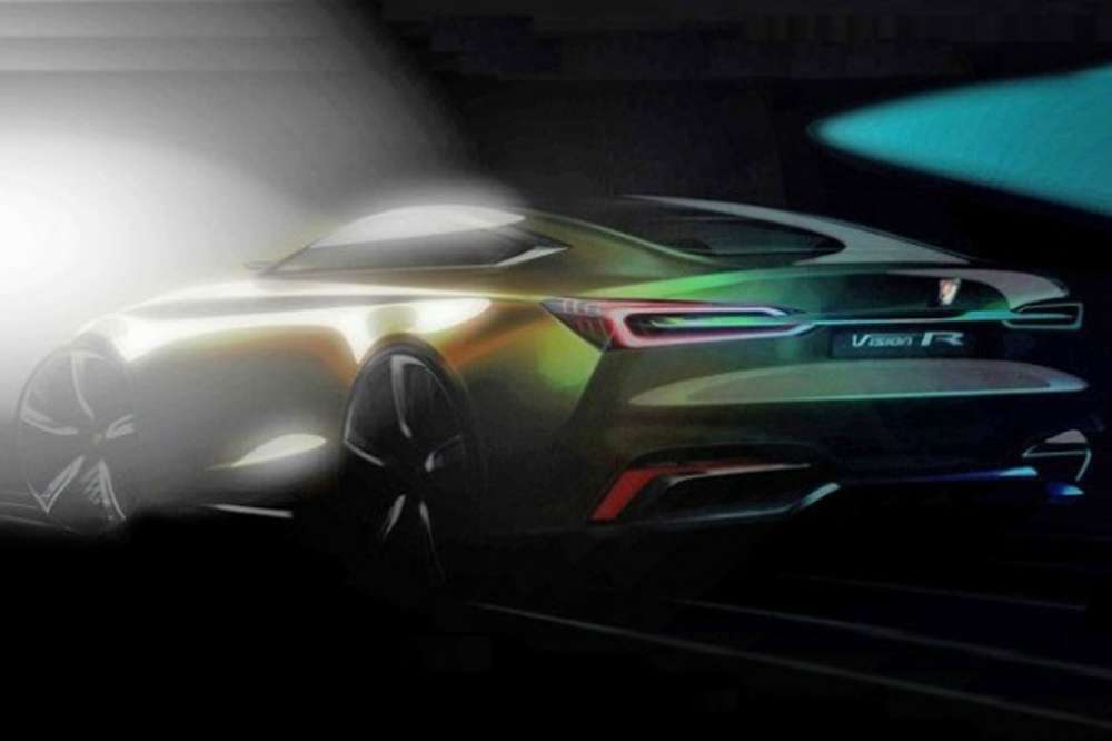 Концепт р. Roewe Vision-r. Roewe Vision Concept. Roewe Vision Concept салон. R34 концепт.