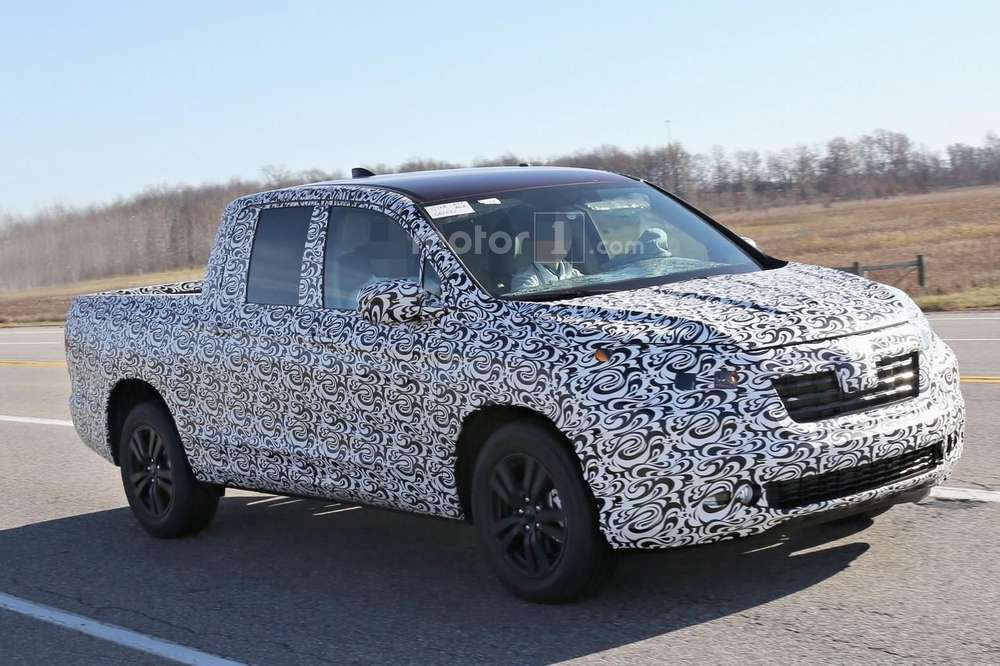 Новое поколение пикапа Honda Ridgeline лишится характерного угловатого кузова