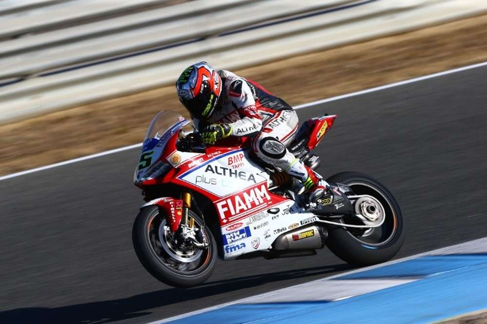 Команда Althea Racing: Хорди Торрес + Маркус Райтербергер + BMW S1000RR