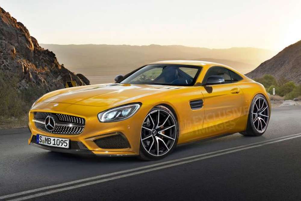 Mercedes AMG gt Coupe 2014