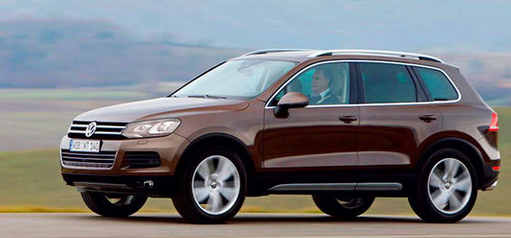 Volkswagen отзывает Touareg в России
