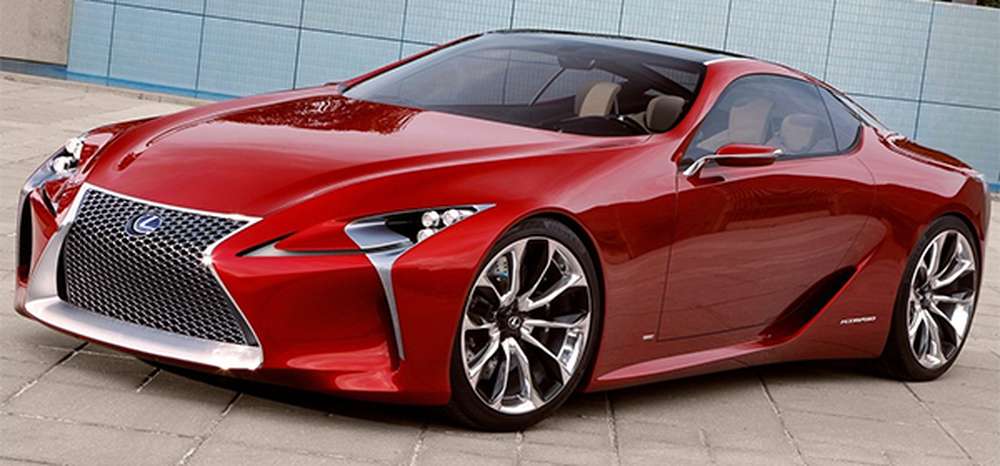 Lexus покажет новый флагманский спорткар на автосалоне в Детройте