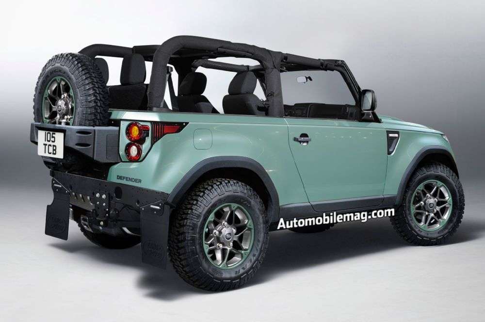 Следующий Land Rover Defender станет пикапом