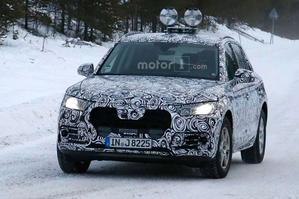 Audi вывела на зимние тесты новый Q5