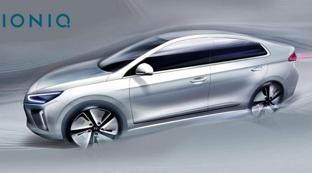 Компания Hyundai представила свой первый электромобиль