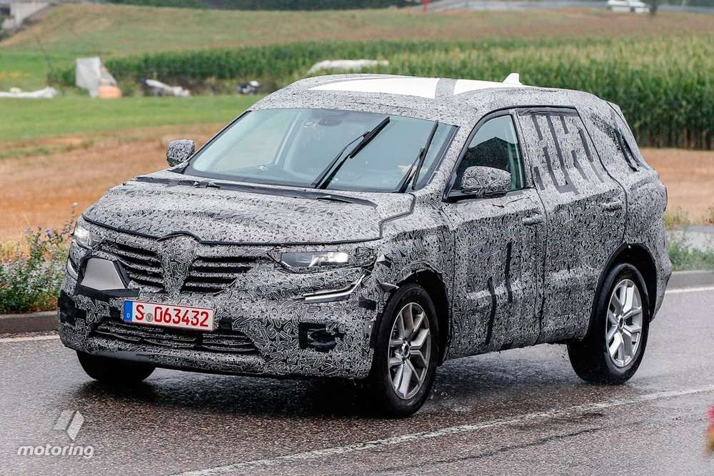 Новое поколение Renault Koleos заметили на тестах в Австралии