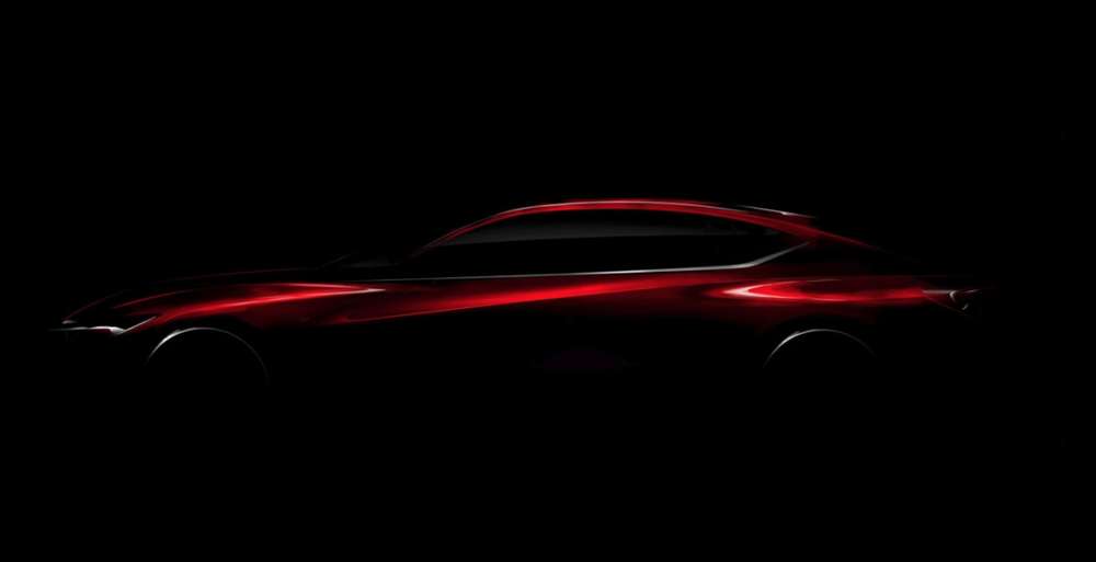 Компания Acura представит в Детройте новый концептуальный седан Precision Concept