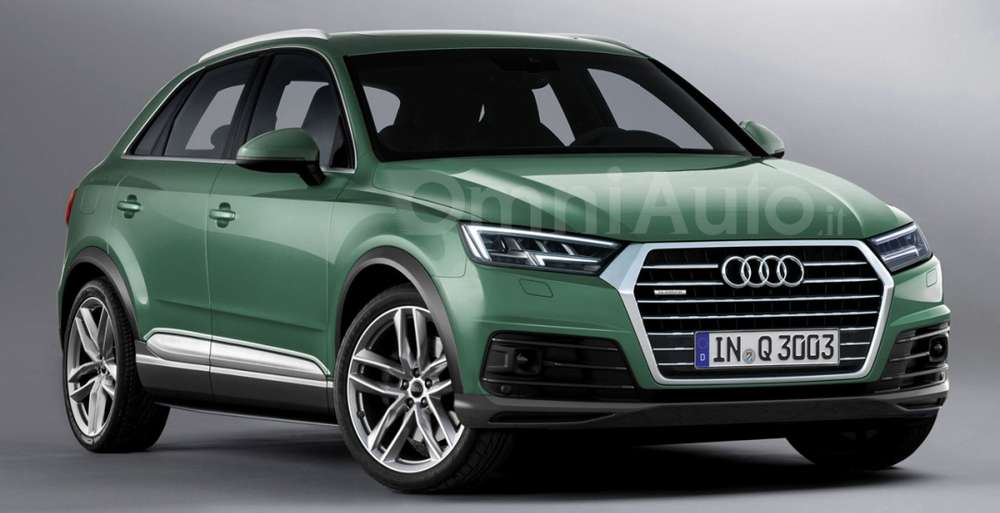Кроссовер Audi Q3 нового поколения «засветился» на неофициальном рендере