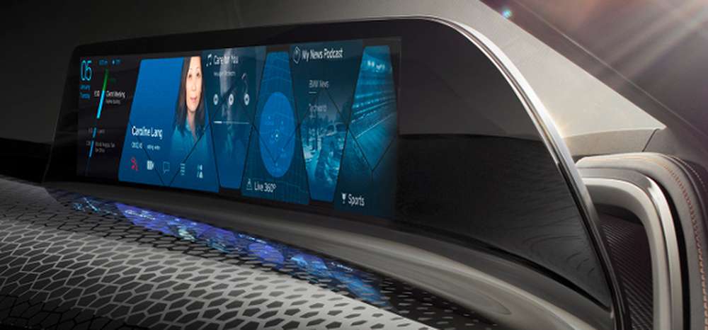 Компания BMW показала интерьер автомобиля будущего