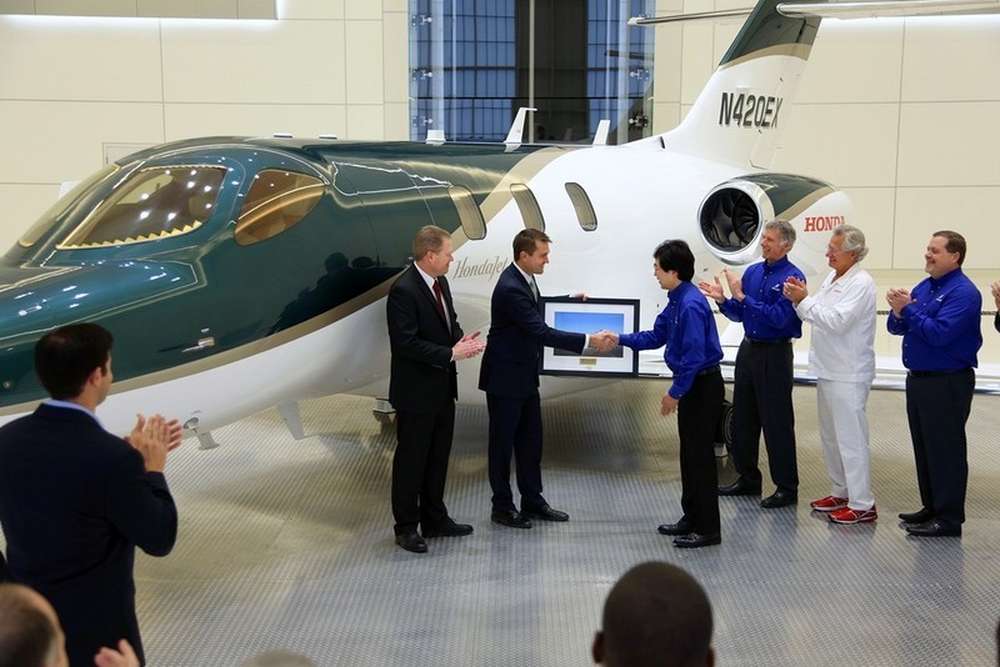 Компания Honda продала первый в своей истории самолет