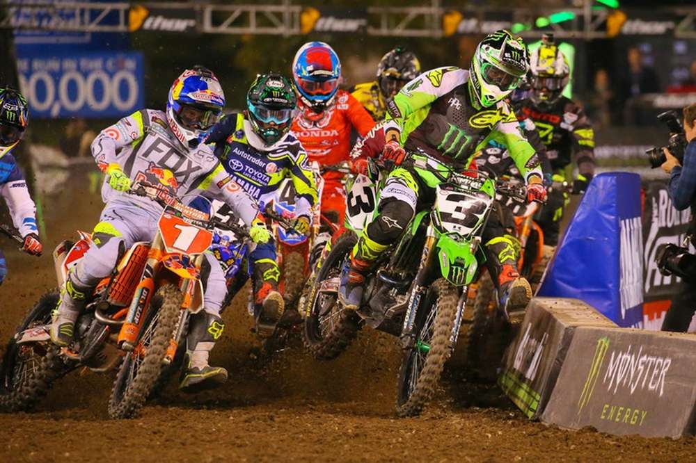 AMA Supercross 2016. Этап 1 - Анахайм I