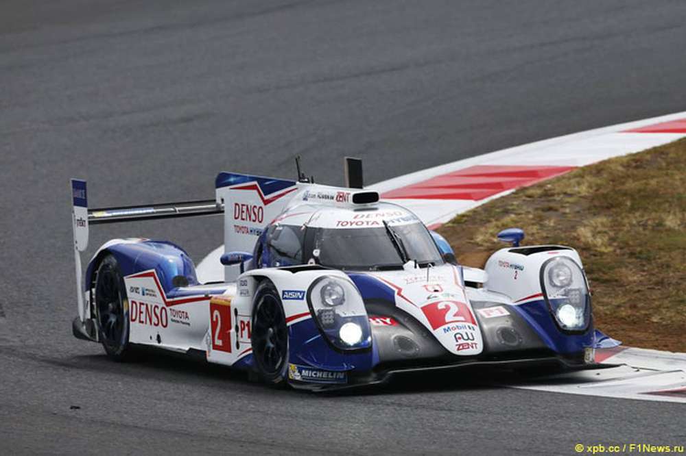 Toyota тестирует новую машину для LMP1