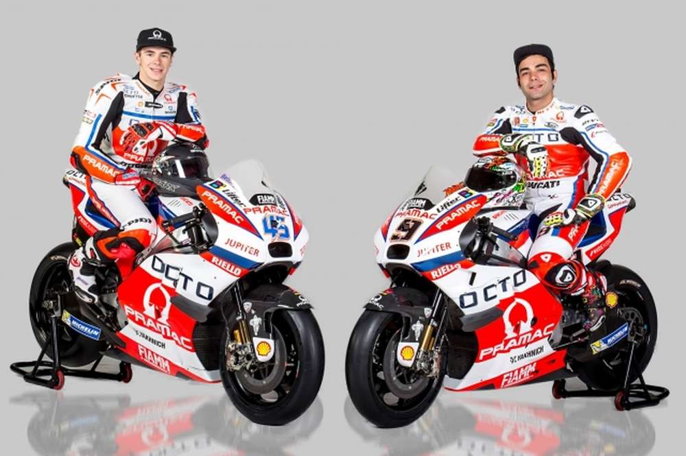 Цвета OCTO Pramac Yakhnich представлены в Сиене