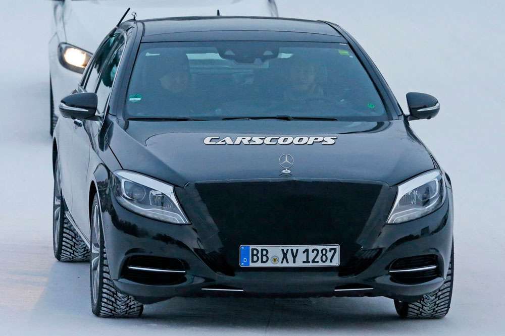 После обновления Mercedes S-Class получит систему автономного управления