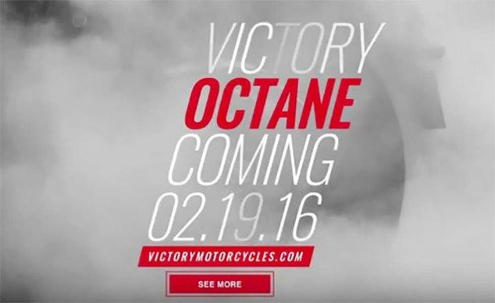19 февраля компания Victory представит новый мотоцикл