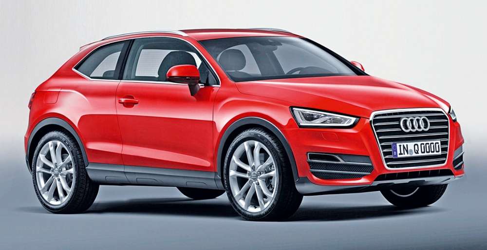 В Сети представили первое фото предполагаемого вида Audi Q2