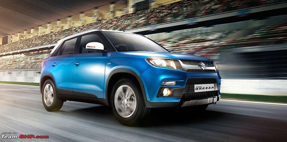 Новый кроссовер Maruti Suzuki Vitara Brezza рассекречен до официальной премьеры