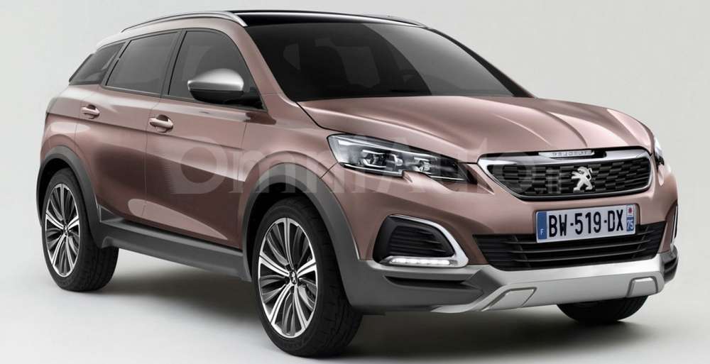 В Сети опубликован рендер нового поколения Peugeot 3008
