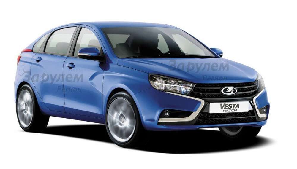 Некоторые подробности об хэтчбеках и универсалах новой Lada Vesta