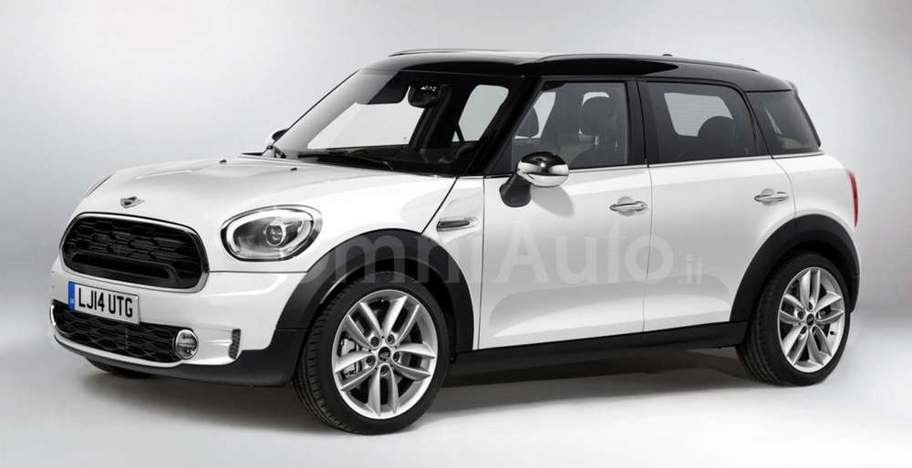 В Сети опубликован рендер Mini Countryman 2017