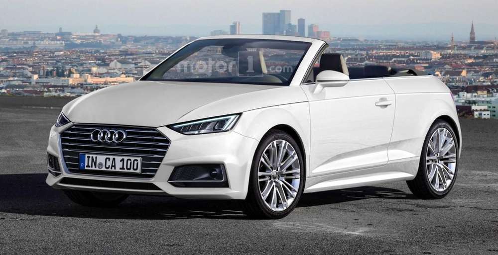 В Сети опубликован рендер кабриолета Audi A1