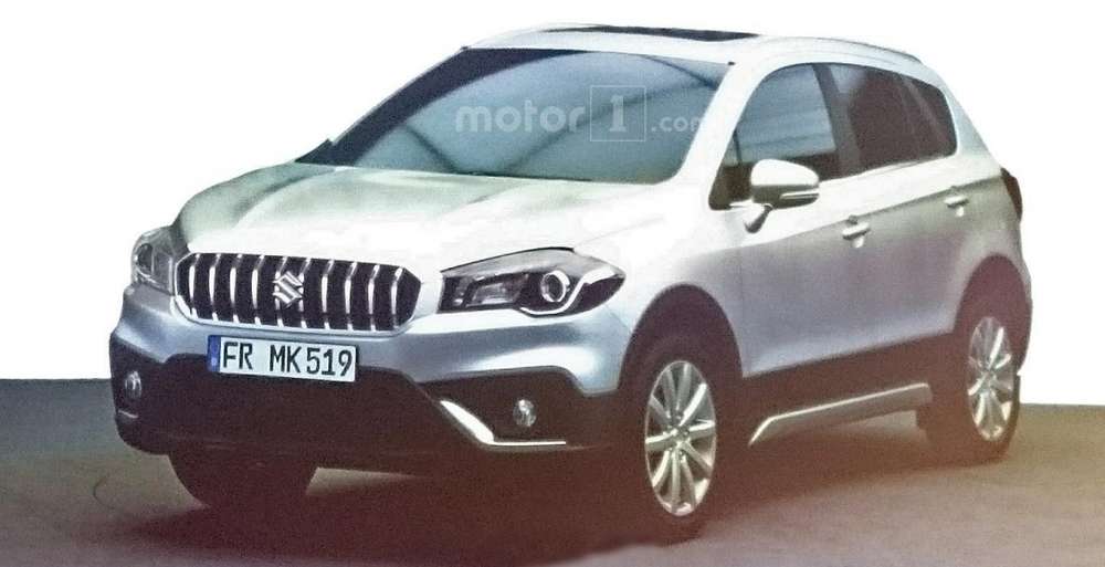 Официальные дилеры Suzuki уже увидели обновлённый кроссовер SX4 S-Cross