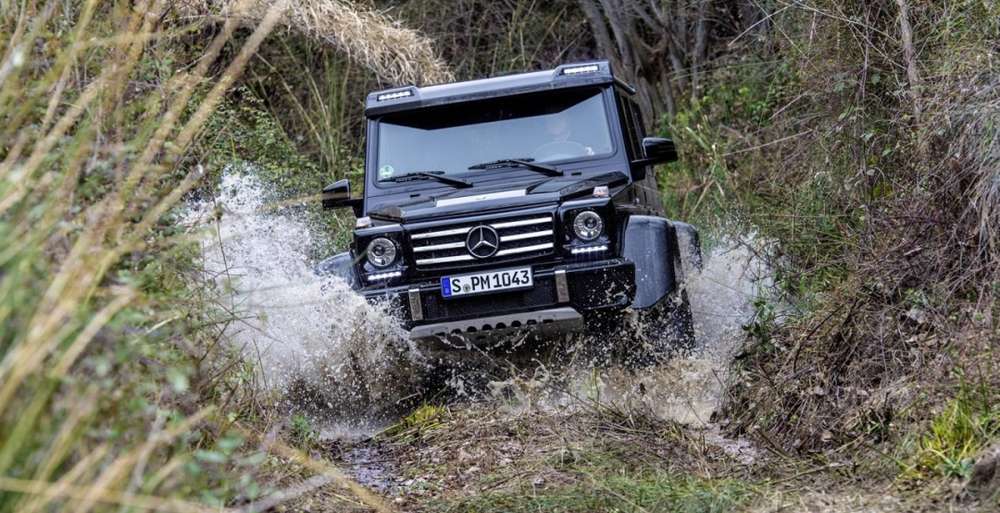 Названа российская цена экстремального вездехода Mercedes-Benz G500 4x4