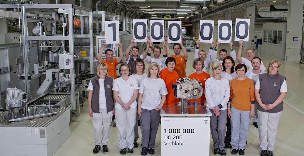 На заводе Skoda во Врхлаби выпущен миллионный «робот» DQ 200