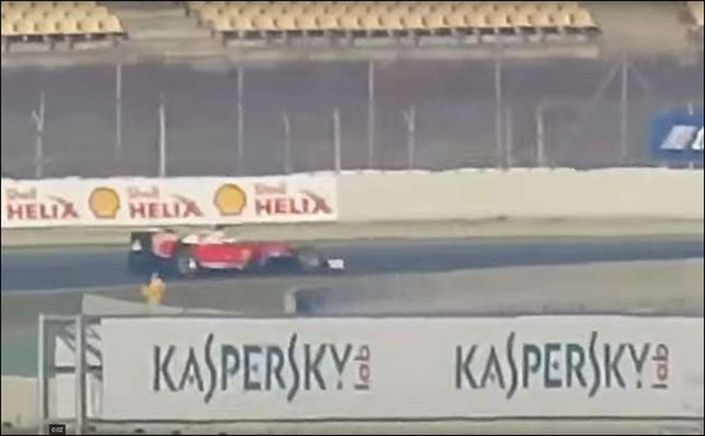 В Ferrari проводят съёмочный день в Барселоне