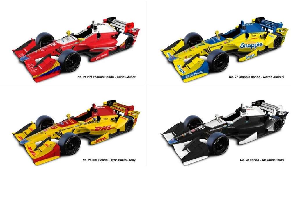 Частичка истории на машинах Andretti Autosport