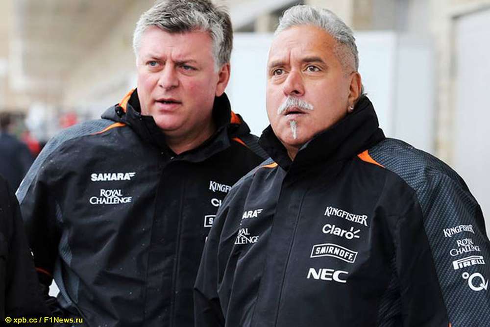 Виджей Малья: Для Force India ничего не меняется