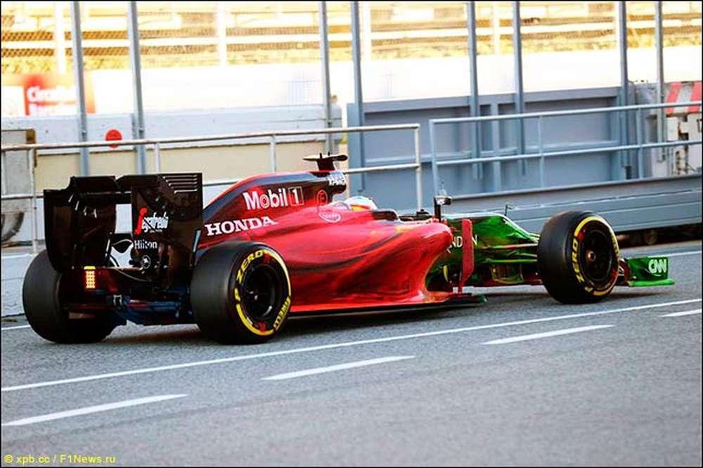 Секрет «радуги» на машине McLaren Honda