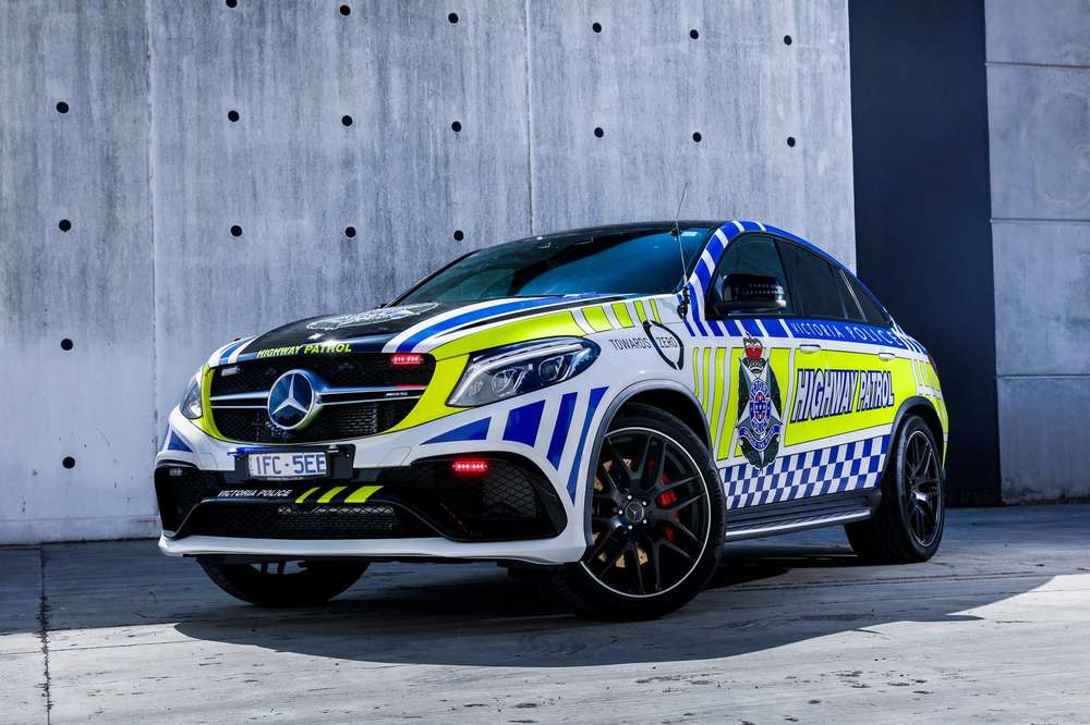 Полиция Австралии получила заряженные Mercedes-AMG GLE63 S Coupe