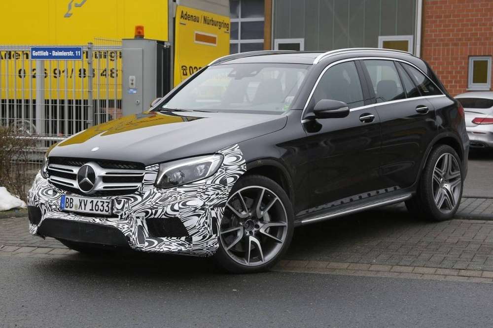 Шпионы сфотографировали самый мощный Mercedes-Benz GLC